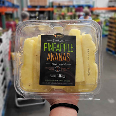 Image of Fresh Cut Pineapple - 1 x 1.36 Kilos